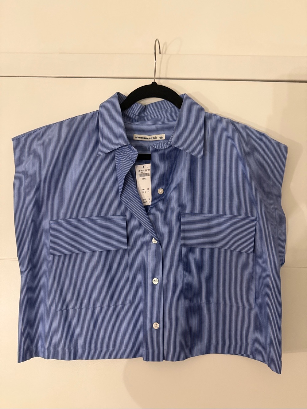 Abercrombie & Fitch
Cropped Sleeveless Utility Shirt